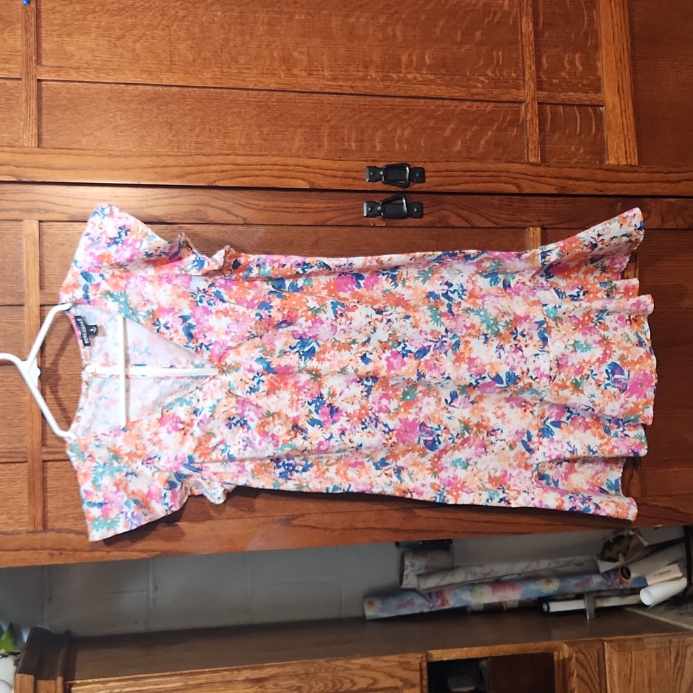 JCrew Mercantile Floral Shift Dress Size 0